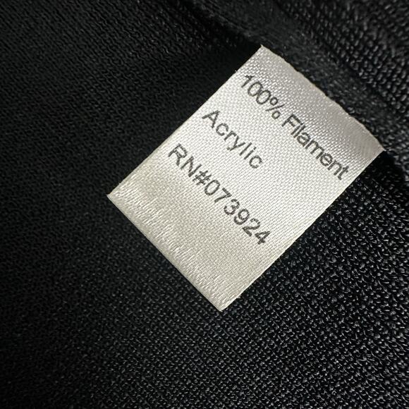 Ming Wang Blazer Womens XL Black Slinky Sweater Career Office Slinky - Picture 8 of 12